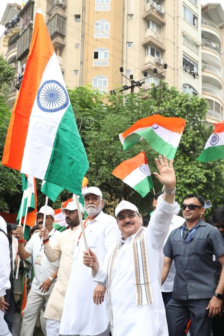 Salient points of speech : Hon’ble BJP National President Shri J.P. Nadda on the occasion of “Tiranga Yatra” in Rajkot (Gujarat)