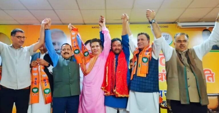 Ch. Zulfikar Choudhary Joins BJP at BJP Headquarters, Jammu
