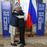 Glimpses from the bilateral meeting between PM Modi and the Russian President Vladimir Putin in Kazan, Russia.