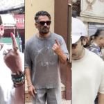 महाराष्ट्र चुनाव 2024 में वोट डालने पहुंचे बॉलिवुड स्टार।
