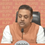 BJP National Spokesperson Dr. Sambit Patra addresses press conference at BJP headquarters, New Delhi.