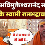 स्वामी रामभद्राचार्य ने कहा अविमुक्तेश्वरानंद खुद को शंकराचार्य कहलाते हैं लेकिन असल में वे शंकराचार्य भी नहीं हैं।