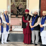 राजेश बाघा डेरा संत बाबा हीरा जी महाराज उदासीन डेरे में नतमस्तक हुए और बाबा जी से आशीर्वाद आशीर्वाद लिया