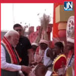 जनजातीय गौरव दिवस के अवसर पर पीएम मोदी ने बिहार के जमुई का दौरा किया।