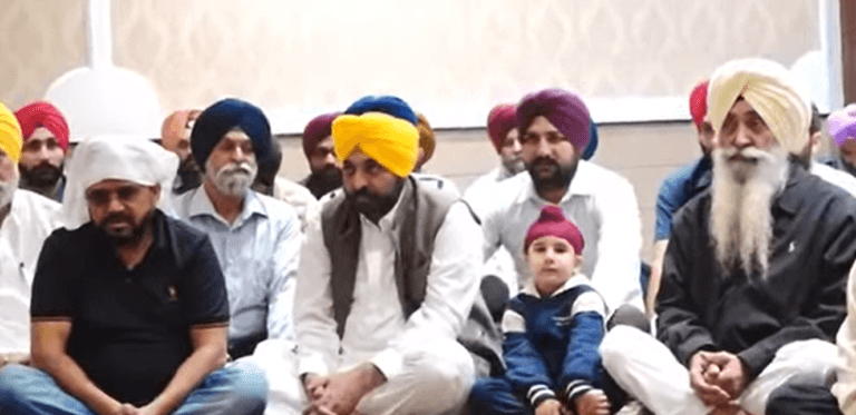 ਅੰਮ੍ਰਿਤਸਰ ਸਾਹਿਬ ਵਿਖੇ ਨਤਮਸਤਕ ਹੋਣ ਪਹੁੰਚੇ CM Bhagwant Mann