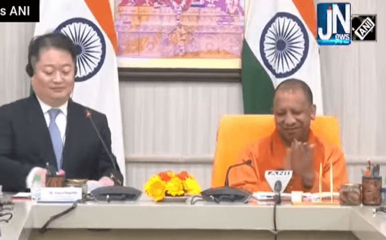 क्या आपने जापान के यामानाशी गवर्नर से मुलाकात के दौरान सीएम योगी का जापानी भाषा में स्वागत भाषण सुना?