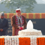 प्रधानमंत्री श्री Narendra Modi ने श्रद्धेय अटल बिहारी वाजपेयी जी की 100वीं जन्म जयंती पर ‘सदैव अटल’ स्मारक पर पुष्पांजलि अर्पित की।
