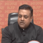 BJP National Spokesperson Dr. Sambit Patra addresses press conference at BJP HQ, New Delhi.