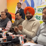 ਨਗਰ ਨਿਗਮ ਚੋਣਾਂ ਨੂੰ ਲੈ ਕੇ ਆਮ ਆਦਮੀ ਪਾਰਟੀ ਦੀ ਧੱਕੇਸ਼ਾਹੀ ਦੇ ਖਿਲਾਫ ਲੁਧਿਆਣਾ ਵਿਖੇ ਪ੍ਰੈੱਸ ਕਾਨਫਰੰਸ….