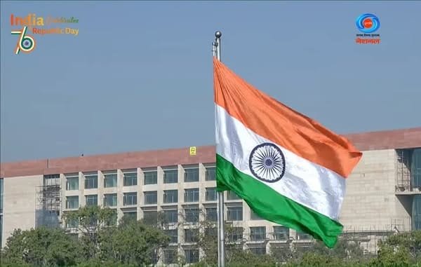 76 वें गणतंत्र दिवस की झलक।स्वर्णिम भारत: विरासत और विकास