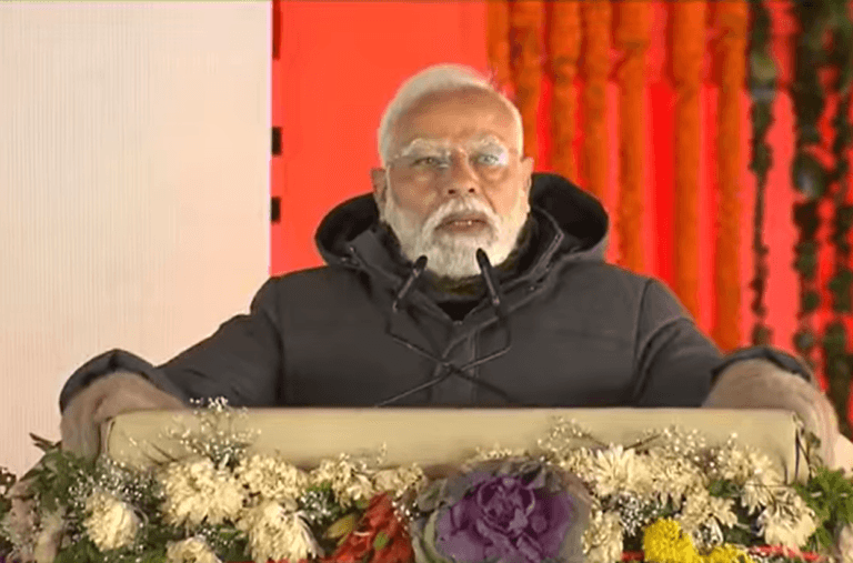 सोनमर्ग, जम्मू-कश्मीर में विशाल जनसभा को संबोधित करते प्रधानमंत्री श्री – Narendra Modi Ji