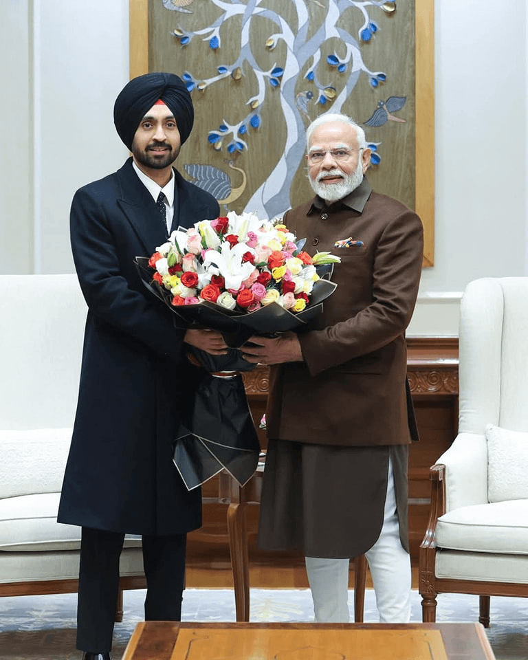 Diljit ਨੇ ਪ੍ਰਧਾਨ ਮੰਤਰੀ ਨਰਿੰਦਰ ਮੋਦੀ ਨਾਲ ਕੀਤੀ ਮੁਲਾਕਾਤ