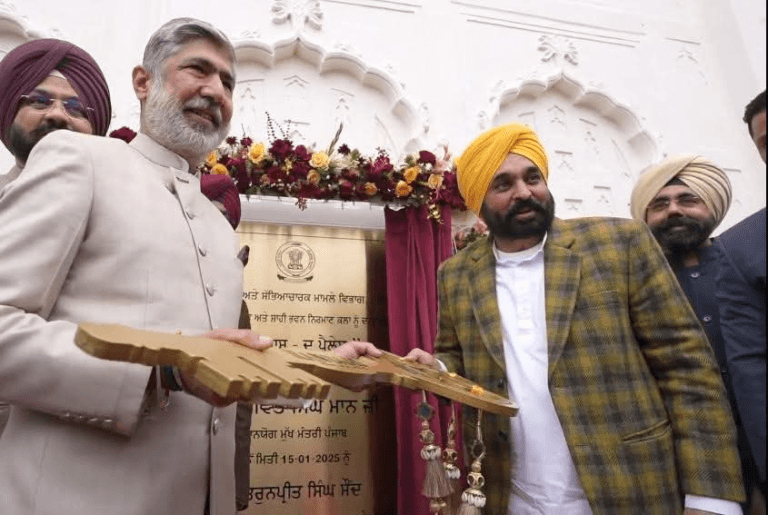 CM ਭਗਵੰਤ ਮਾਨ ਨੇ ਪਟਿਆਲਾ ‘ਚ ਹੋਟਲ Ran Baas -The Palace ਦਾ ਕੀਤਾ ਉਦਘਾਟਨ