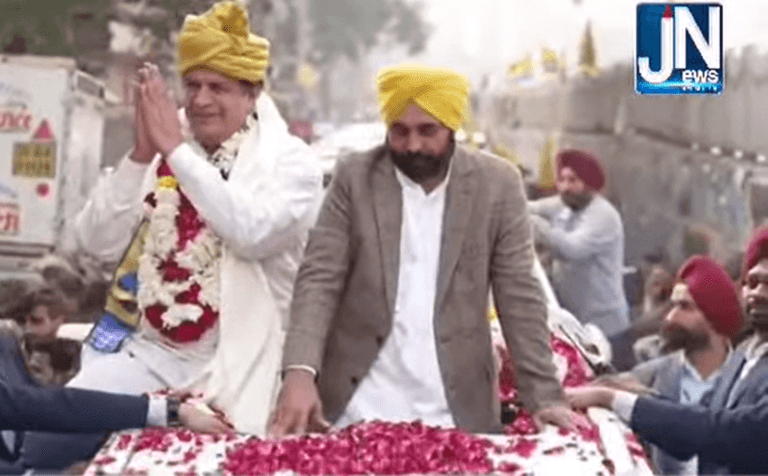 ਦਿੱਲੀ ਵਿਧਾਨ ਸਭਾ ਹਲਕਾ Gandhi Nagar ਵਿਖੇ ਰੋਡ ਸ਼ੋਅ ਦੌਰਾਨ CM ਭਗਵੰਤ ਮਾਨ ਨੇ ਕਿ ਕਿਹਾ ਸੁਣੋ