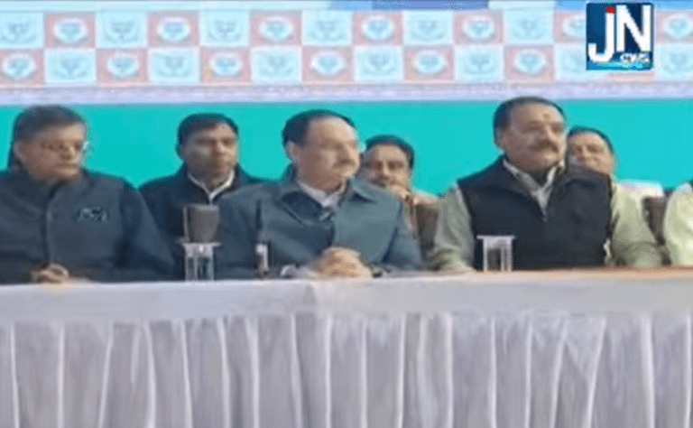 ਭਾਜਪਾ ਦੇ ਕੋਮੀ ਪ੍ਰਧਾਨ J.P.Nadda ਨੇ ਦਿੱਲੀ ਚੋਣਾਂ ਲਈ ਪਹਿਲਾ ਸੰਕਲਪ ਪੱਤਰ ਜਾਰੀ ਕਰ ਦਿੱਤਾ