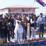 महाकुंभ2025 : रक्षा मंत्री राजनाथ सिंह ने त्रिवेणी संगम पर पवित्र स्नान किया एवं गंगा आरती की।