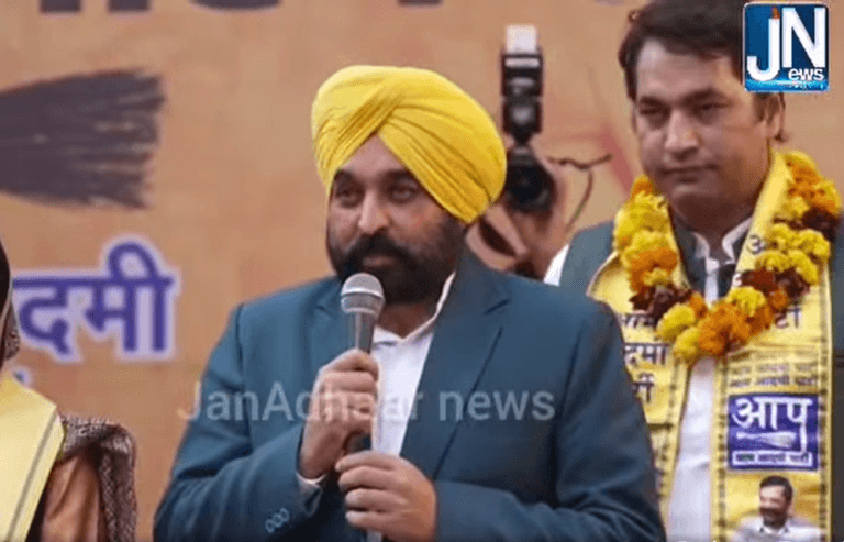 ਦਿੱਲੀ ਵਿਧਾਨ ਸਭਾ ਹਲਕਾ Mehrauli ‘ਚ ਜਨ ਸਭਾ ਨੂੰ ਸੰਬੋਧਿਤ ਕਰਦੇ ਹੋਏ ਪੰਜਾਬ CM ਭਗਵੰਤ ਮਾਨ