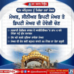 ਅੱਜ ਅੰਮ੍ਰਿਤਸਰ ਨੂੰ ਮਿਲੇਗਾ ਨਵਾਂ ਮੇਅਰ – ਹੋਣ ਜਾ ਰਹੀਆਂ ਹਨ ਚੋਣ