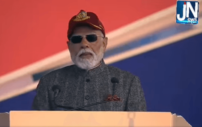 प्रधानमंत्री श्री नरेंद्र मोदी ने नई दिल्ली के करियप्पा ग्राउंड में एनसीसी रैली में भाग लिया