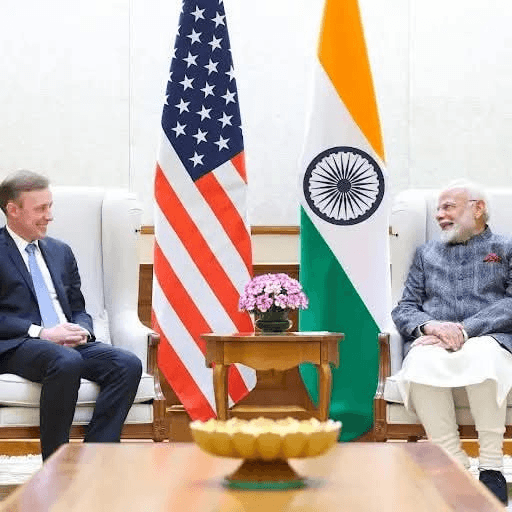 पीएम नरेंद्र मोदी ने अमेरिका के राष्ट्रीय सुरक्षा सलाहकार जेक सुलिवन से की मुलाकात