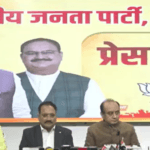 State President – Virendra Sachdeva & BJP National Spokesperson & MP Sudhanshu Trivedi are addressing a Press Conference.