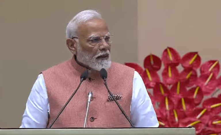 पीएम मोदी ने नई दिल्ली में अखिल भारतीय मराठी साहित्य सम्मेलन का उद्घाटन किया