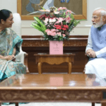 आज प्रधानमंत्री आवास में प्रधानमंत्री Narendra Modi जी से दिल्ली की मुख्यमंत्री रेखा गुप्ता ने की शिष्टाचार भेंट।