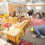 ਪੰਜਾਬ ਦੇ ਮੁੱਖ ਮੰਤਰੀ ਭਗਵੰਤ ਮਾਨ ਦਿੱਲੀ ਦੇ Kasturba Nagar ਅਤੇ Jorbagh ਸਥਿਤ ਗੁਰਦੁਆਰਾ ਸਾਹਿਬ ਵਿਖੇ ਨਤਮਸਤਕ ਹਕੇ ਗੁਰੂ ਚਰਨਾਂ ‘ਚ ਸੀਸ ਨਿਵਾਇਆ।